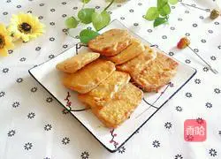 Illustration of how to make fried steamed bun slices 12