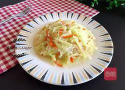 Illustration of how to make cold shredded lettuce 8