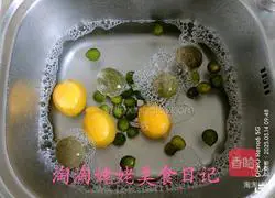 Illustration of how to make lime fruit tea 2