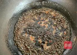 Illustration of how to make pearl milk tea 2