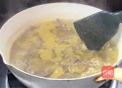 Illustration of how to make pork liver slices in sour soup 11