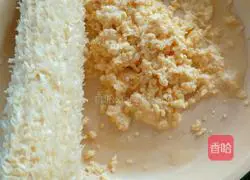 Illustration of how to make corn and egg custard 4