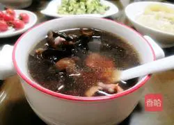 Illustration of how to make cuttlefish soup on the first day of the first lunar month 1