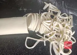 Watercress and Shredded Pork Noodles - Magic Flour Recipe 6