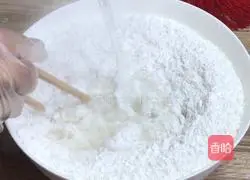 Illustration of how to make local vegetables and pork glutinous rice balls 7