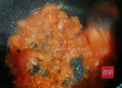 Tomato Egg Drops Illustration of how to make soup 2