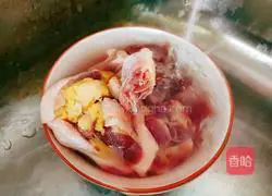 Corn, carrot and chicken soup recipe 3