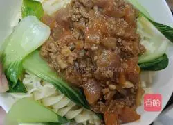 Illustration of how to make meat sauce noodles 12