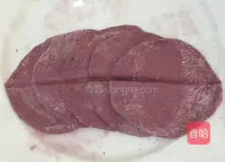 Illustration of how to make purple sweet potato and rose steamed buns 5
