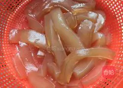 Illustration of how to make cold mung bean powder 8