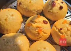 Illustration of how to make brown sugar steamed buns 6