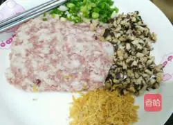 Illustration of how to make steamed meatloaf 3