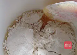 Illustration of how to make meat floss biscuits 4