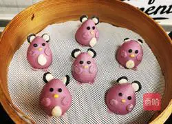 Koala kidney bean bun recipe 14