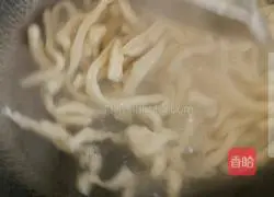 Illustration of hand-rolled noodles 5