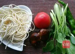 Illustration of how to make pot noodles 1