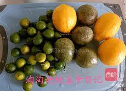 Illustration of how to make lime fruit tea 3