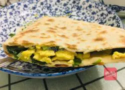 Illustration of how to make egg and leek box 8