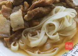 Illustration of how to make braised noodles 6