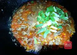 Illustration of how to make fat sausage noodles 11