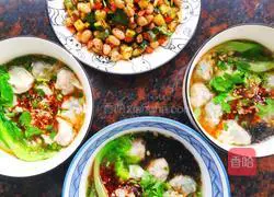 Illustration of how to make Shanghai shepherd’s purse and fresh meat wontons 8