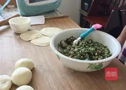 Illustration of how to make mushroom and vegetable buns 11