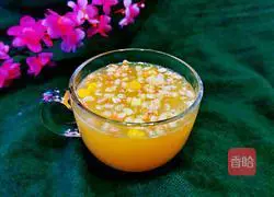 Illustration of how to make white fungus and sweet potato pulp 12