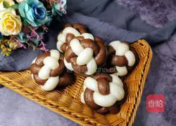 Illustration of how to make cocoa hydrangea bag 16