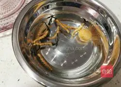 Illustration of how to make Cordyceps Chicken Soup in just a few steps 1