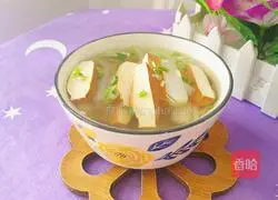 Illustration of how to make white radish and tofu soup 9