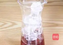 Summer Ice Drink | Illustration of How to Make Peach Bubbles 8