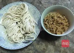 Illustration of cooking noodles 1