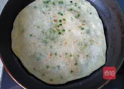 Illustration of how to make chive pancakes 11