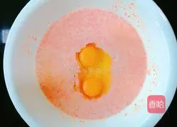 Illustration of how to make corn kernel waffles 5