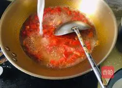 Tomato, egg and vegetable soup recipe 5
