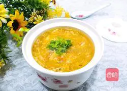 Illustration of how to make crab paste soup 19