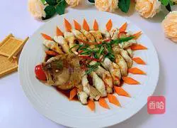 Steamed sea bass Illustration of how to do it 11