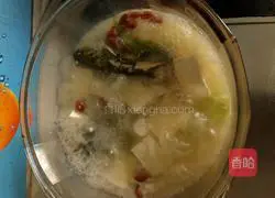 Illustration of how to make fish with tofu and fish 7