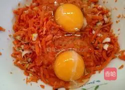Kuaishou breakfast carrot and egg pancake recipe 4