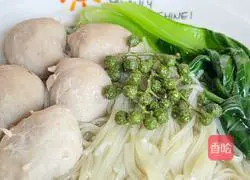 How to make vine pepper clear soup noodles Illustration 8