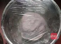 Illustration of how to make purple sweet potato and pork buns 3 