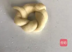 Illustration of how to make steamed bread (one braided flower buckle technique) 9
