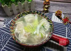 Illustration of how to make cabbage dumplings 1