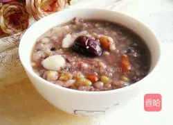 Illustration of how to make eight-treasure porridge 5