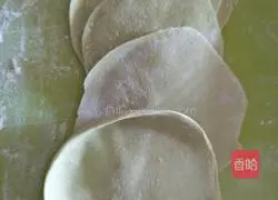 Illustration of how to make celery, bean sprouts and beef dumplings 7