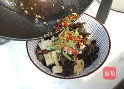 #Hebei cuisine#Illustration of how to make fungus mixed with yuba 10