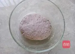 Illustration of how to make black rice steamed buns 5