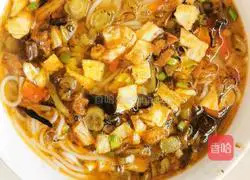 Illustration of making saozi noodles 11