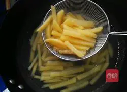 Illustration of how to make French fries 5