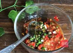 Illustration of how to make cold beans 6